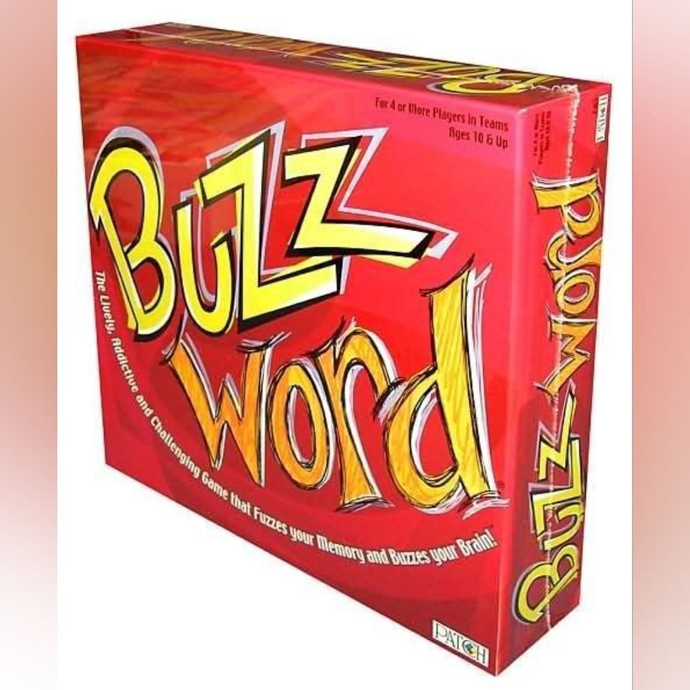 🔺️Vintage Buzz Word 2003 Edition Game